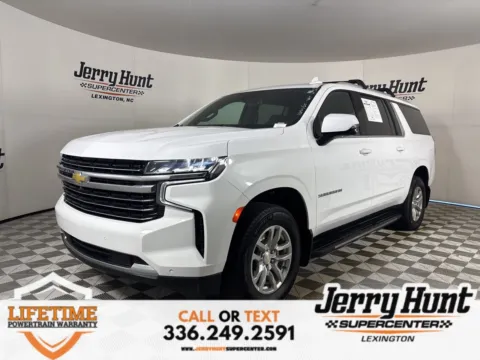 White 2023 Chevrolet Suburban LT for sale in Lexington, NC