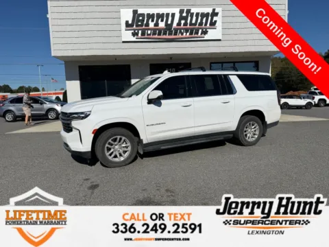 White 2023 Chevrolet Suburban LT for sale in Lexington, NC