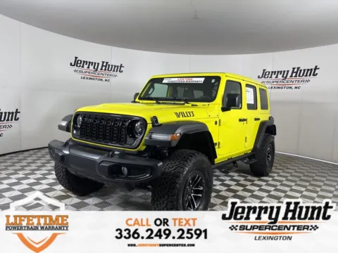 Unknown 2024 Jeep Wrangler Willys for sale in Lexington, NC