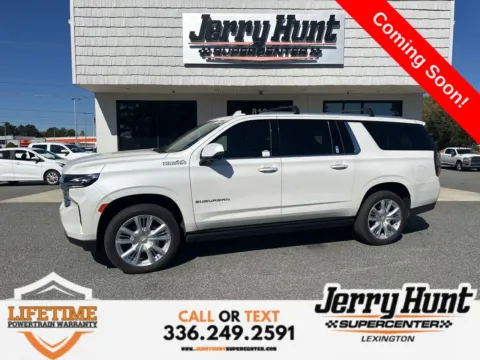 White 2024 Chevrolet Suburban High Country for sale in Lexington, NC