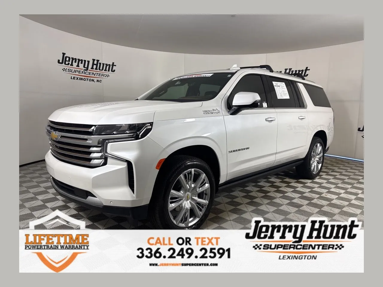 White 2024 Chevrolet Suburban High Country for sale in Lexington, NC