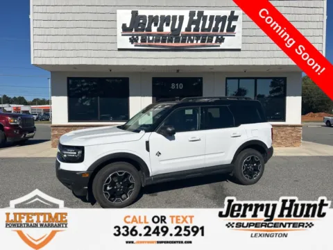 White 2025 Ford Bronco Sport Outer Banks for sale in Lexington, NC