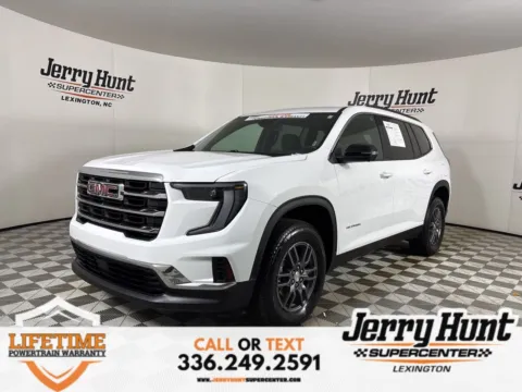 White 2025 GMC Acadia Elevation for sale in Lexington, NC