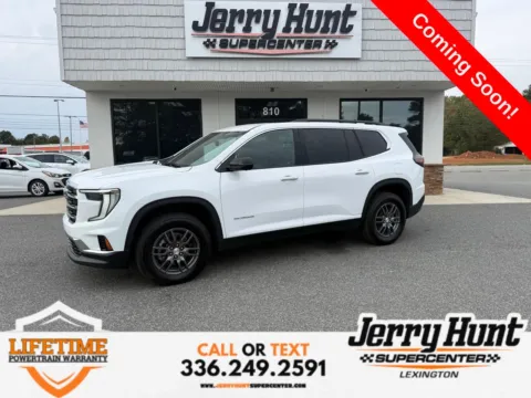 White 2025 GMC Acadia Elevation for sale in Lexington, NC
