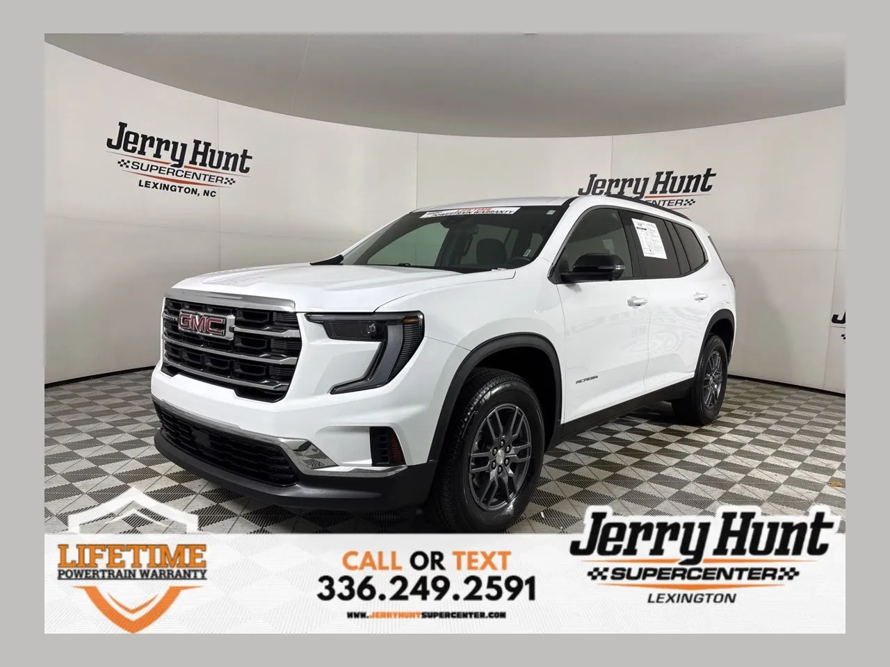 White 2025 GMC Acadia Elevation for sale in Lexington, NC