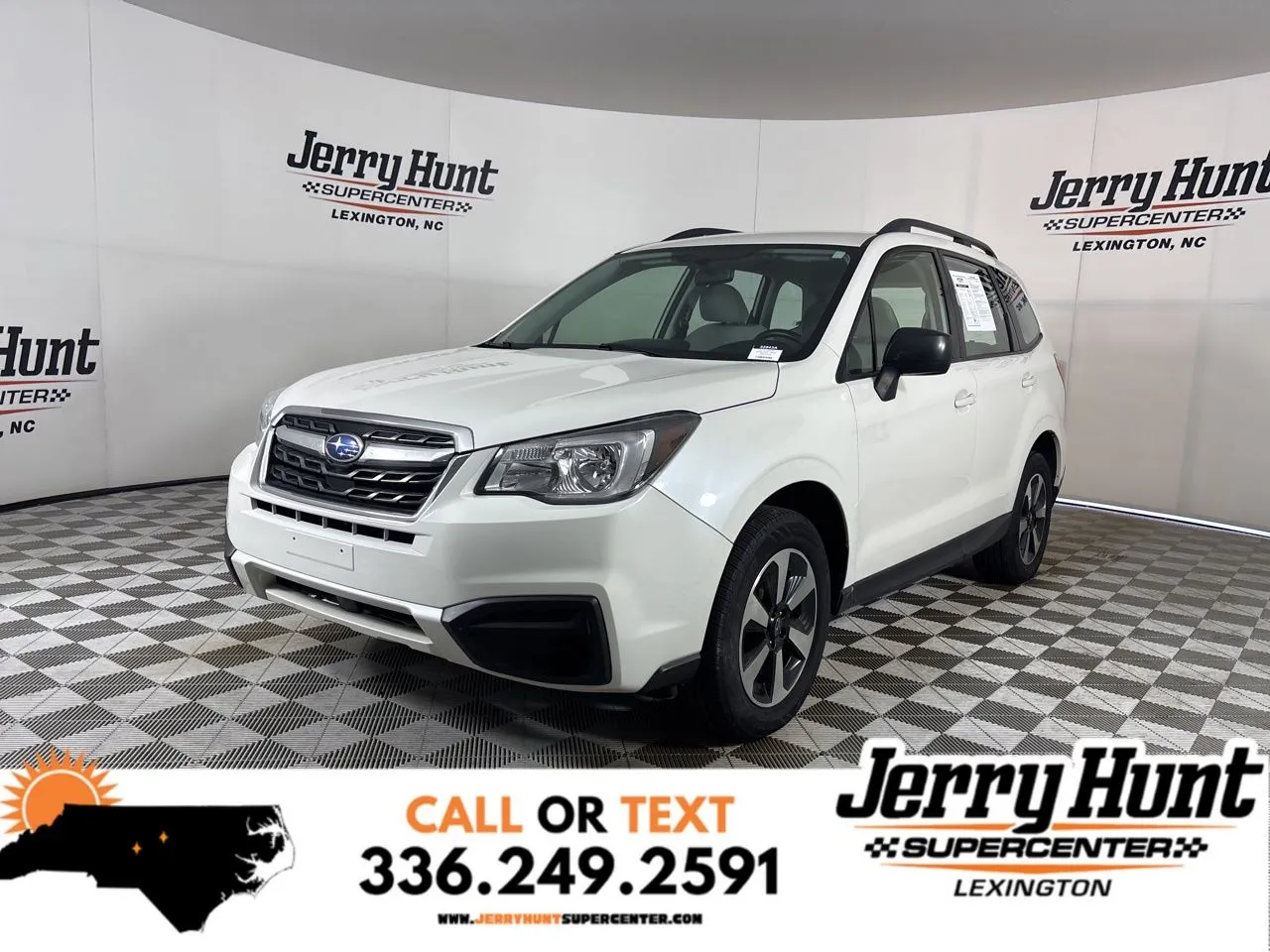 White 2018 Subaru Forester 2.5i for sale in Lexington, NC