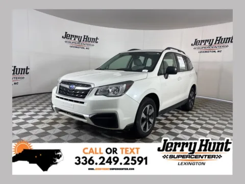 White 2018 Subaru Forester 2.5i for sale in Lexington, NC