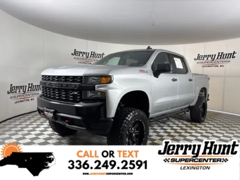 Silver 2020 Chevrolet Silverado 1500 Custom Trail Boss for sale in Lexington, NC