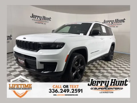 White 2024 Jeep Grand Cherokee L Altitude X for sale in Lexington, NC