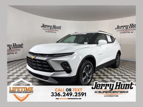 White 2024 Chevrolet Blazer LT for sale in Lexington, NC
