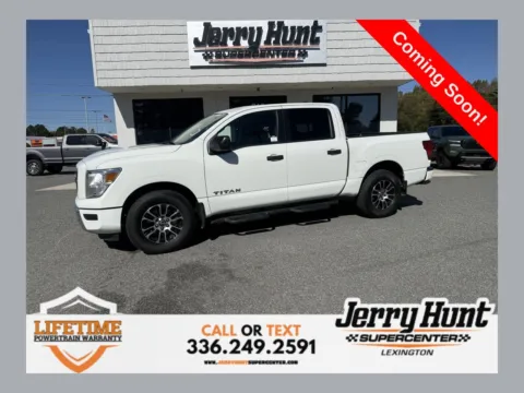 White 2024 Nissan Titan SV for sale in Lexington, NC