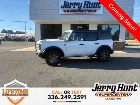 White 2025 Ford Bronco Big Bend for sale in Lexington, NC