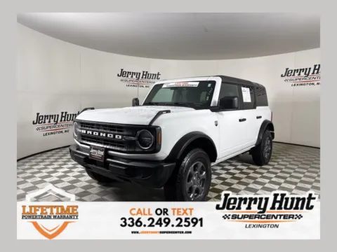 White 2025 Ford Bronco Big Bend for sale in Lexington, NC