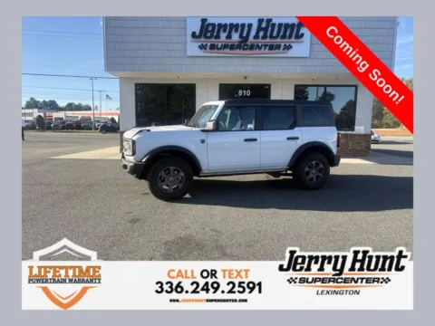 White 2025 Ford Bronco Big Bend for sale in Lexington, NC