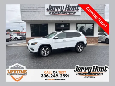 White 2021 Jeep Cherokee Limited for sale in Lexington, NC