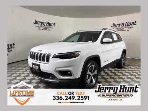 White 2021 Jeep Cherokee Limited for sale in Lexington, NC