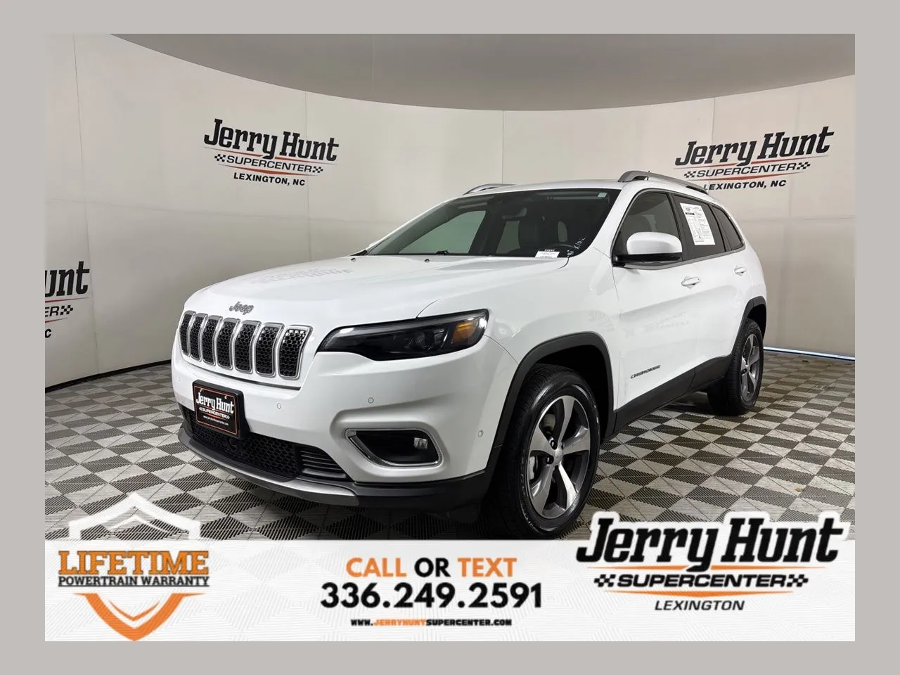 White 2021 Jeep Cherokee Limited for sale in Lexington, NC