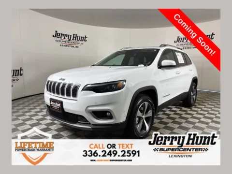 White 2021 Jeep Cherokee Limited for sale in Lexington, NC