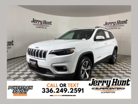 White 2021 Jeep Cherokee Limited for sale in Lexington, NC