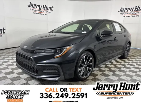 Black 2020 Toyota Corolla XSE for sale in Lexington, NC