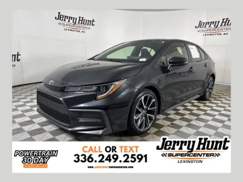 Black 2020 Toyota Corolla XSE for sale in Lexington, NC