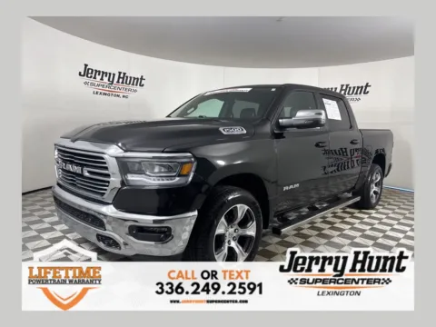 Black 2023 Ram 1500 Laramie for sale in Lexington, NC