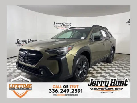 Green 2024 Subaru Outback Onyx Edition for sale in Lexington, NC