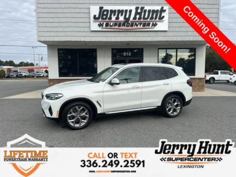 White 2024 BMW X3 sDrive30i for sale in Lexington, NC