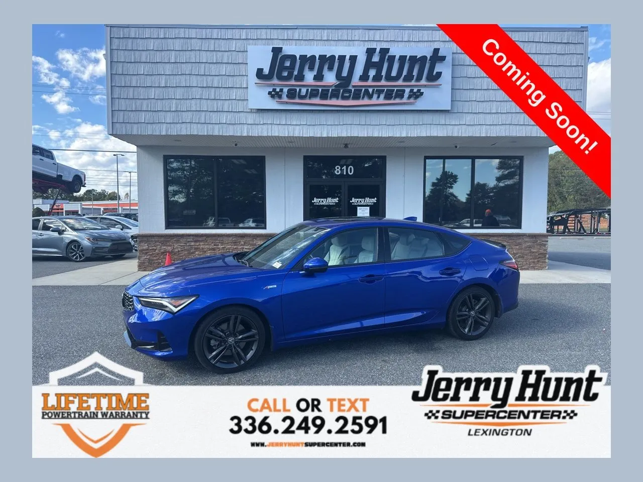 Blue 2025 Acura Integra A-Spec Tech Package for sale in Lexington, NC