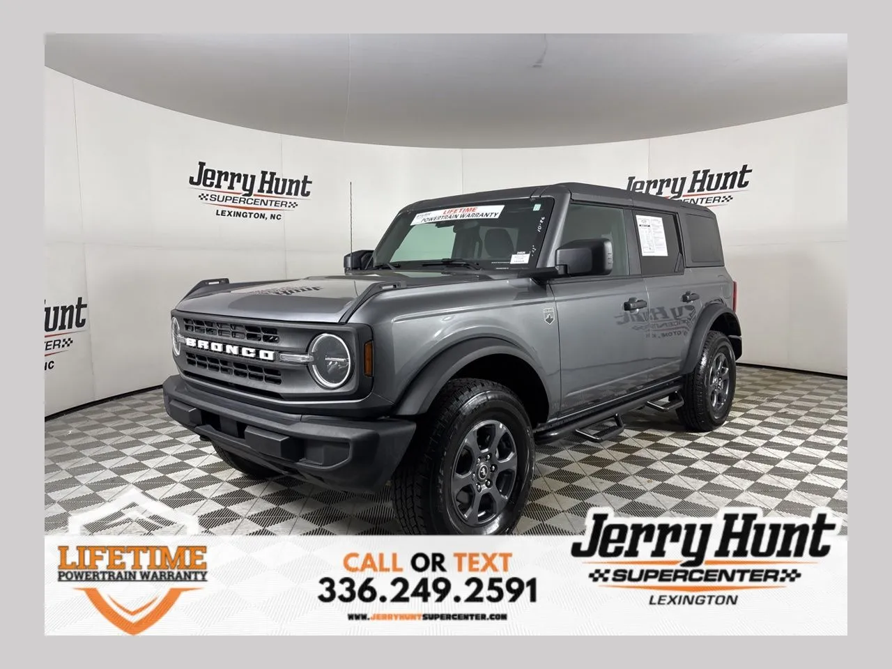 Gray 2025 Ford Bronco Big Bend for sale in Lexington, NC