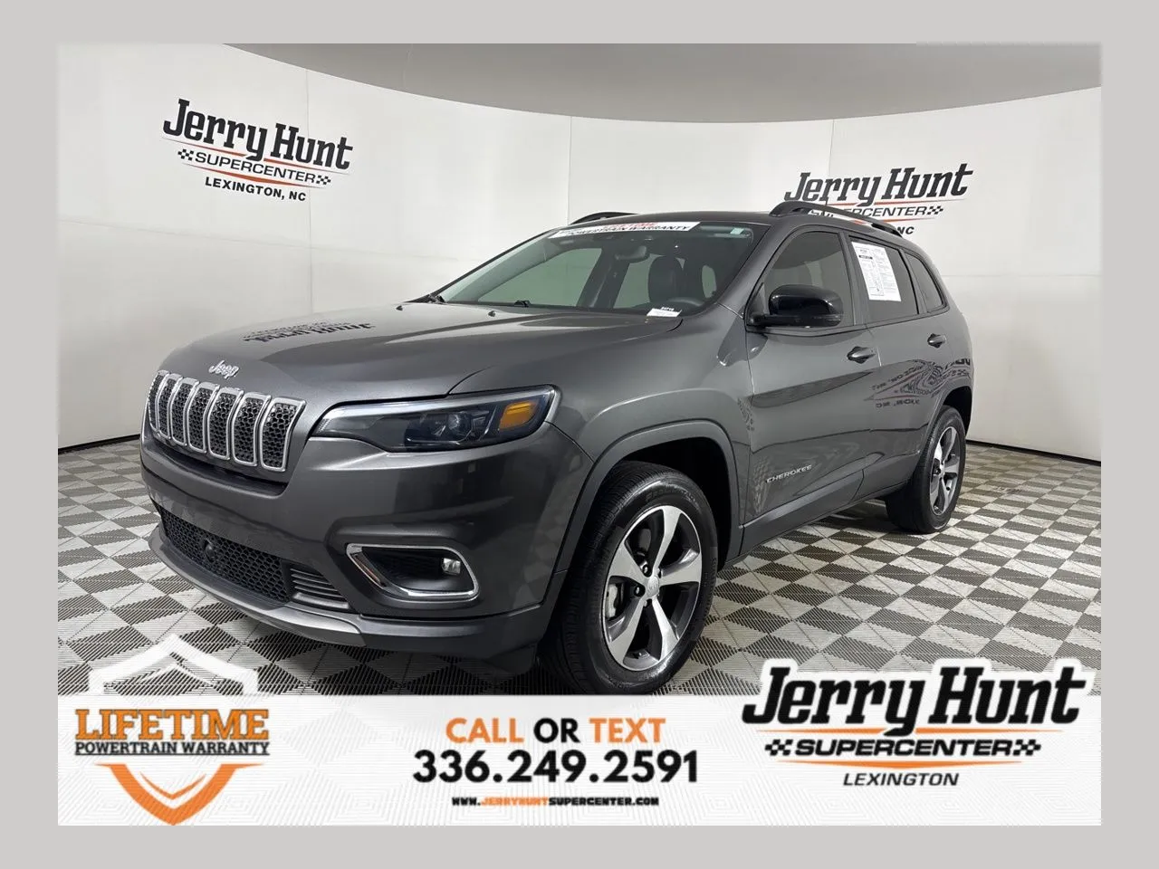 Gray 2022 Jeep Cherokee Limited for sale in Lexington, NC