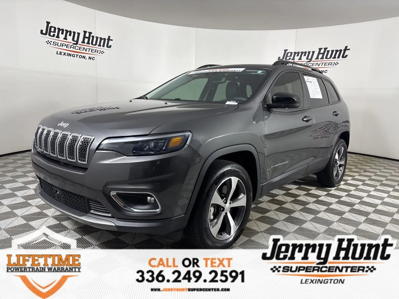 Gray 2022 Jeep Cherokee Limited for sale in Lexington, NC