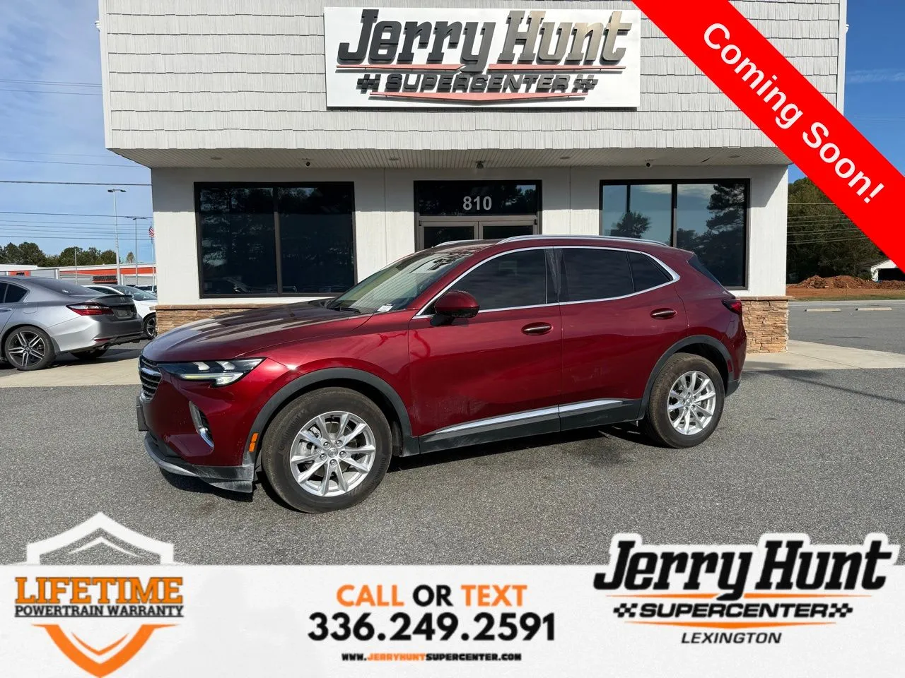 Red 2021 Buick Envision Preferred for sale in Lexington, NC