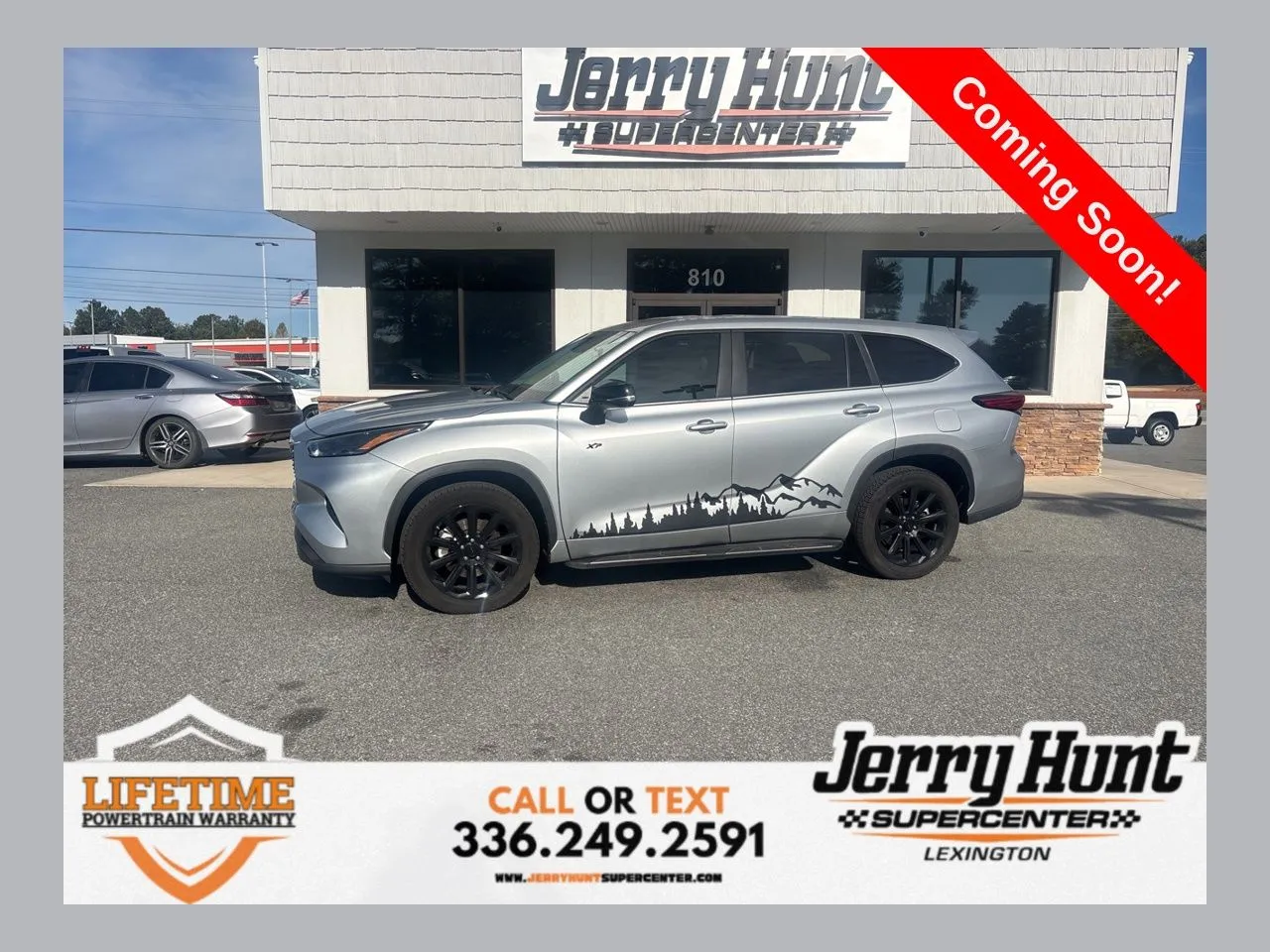 Silver 2023 Toyota Highlander L for sale in Lexington, NC