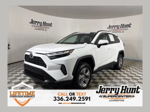 White 2023 Toyota RAV4 XLE for sale in Lexington, NC