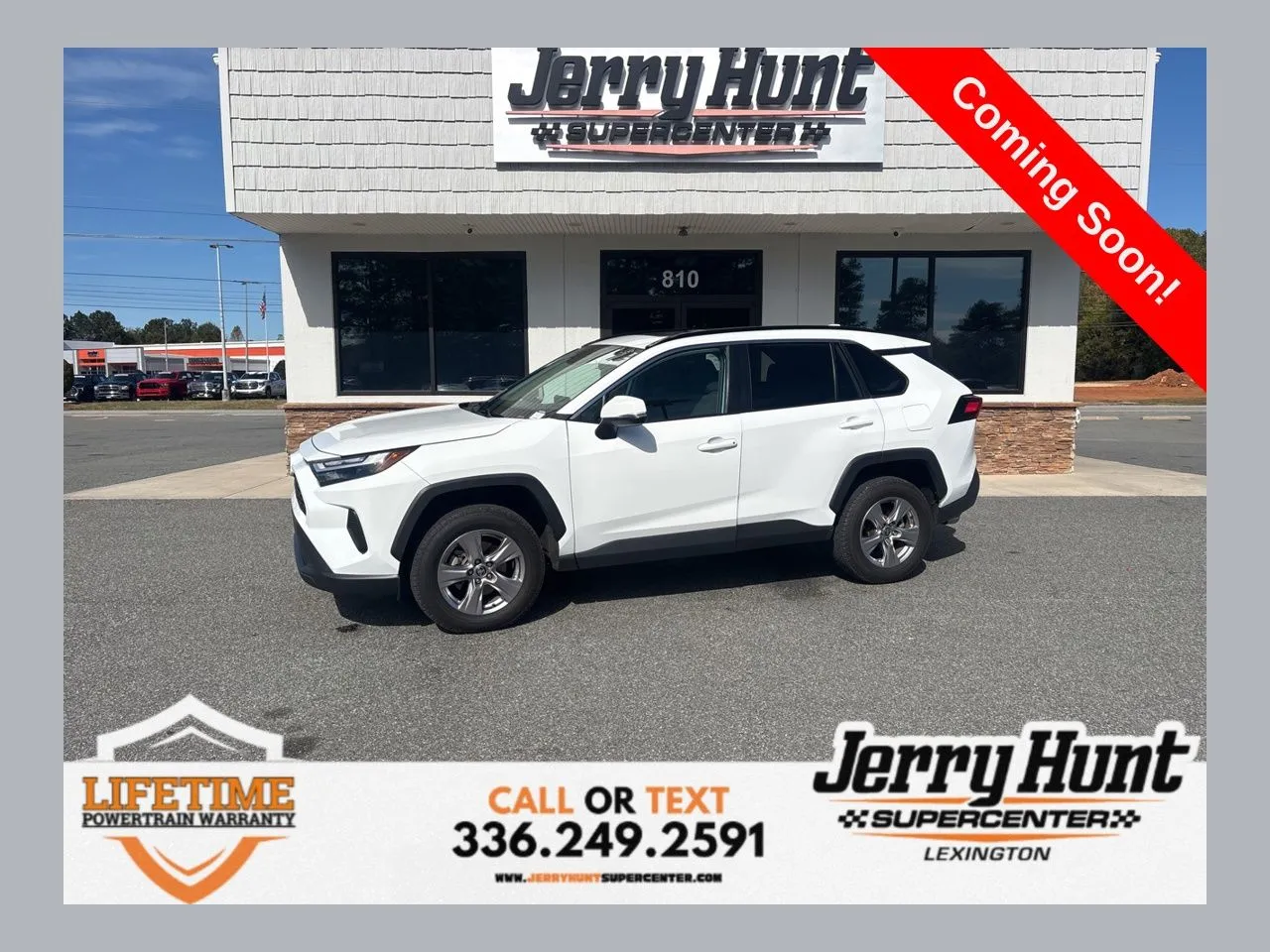 White 2023 Toyota RAV4 XLE for sale in Lexington, NC