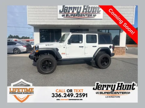 White 2023 Jeep Wrangler Willys for sale in Lexington, NC