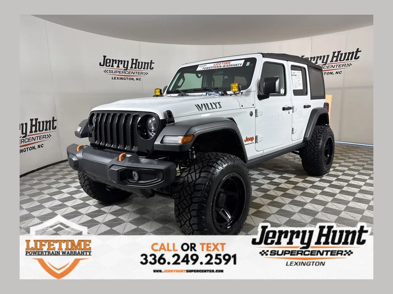 White 2023 Jeep Wrangler Willys for sale in Lexington, NC