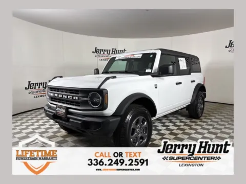 White 2025 Ford Bronco Big Bend for sale in Lexington, NC