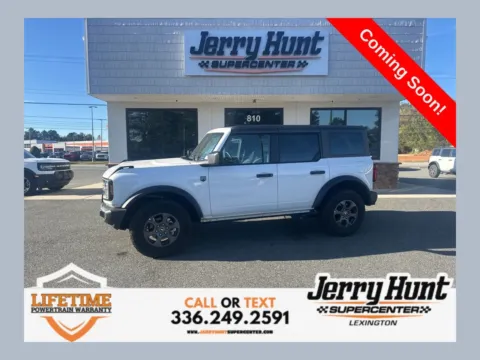 White 2025 Ford Bronco Big Bend for sale in Lexington, NC