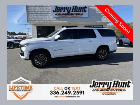 White 2023 Chevrolet Suburban Z71 for sale in Lexington, NC