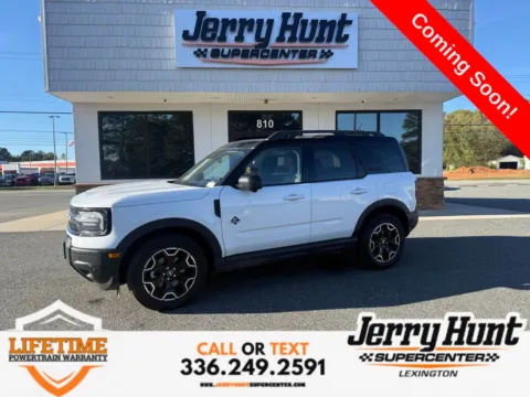 White 2025 Ford Bronco Sport Outer Banks for sale in Lexington, NC