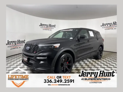 Black 2022 Ford Explorer ST for sale in Lexington, NC