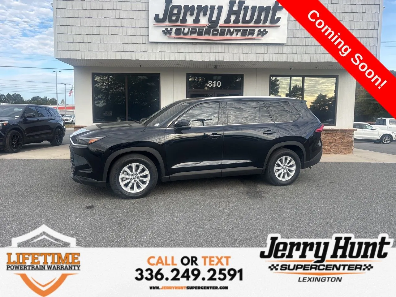 Black 2024 Toyota Grand Highlander XLE for sale in Lexington, NC