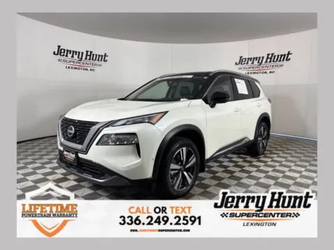 White 2023 Nissan Rogue SL for sale in Lexington, NC