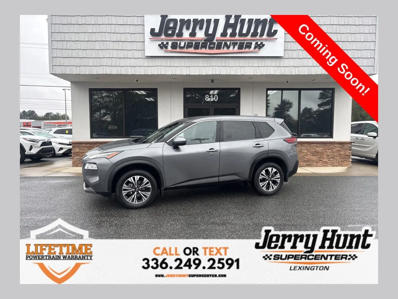 Gray 2023 Nissan Rogue SV for sale in Lexington, NC