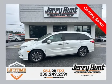 White 2022 Honda Odyssey EX-L for sale in Lexington, NC