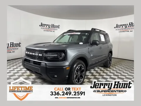 Gray 2025 Ford Bronco Sport Outer Banks for sale in Lexington, NC