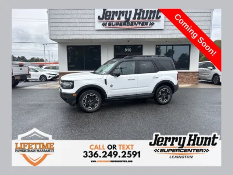 White 2025 Ford Bronco Sport Outer Banks for sale in Lexington, NC