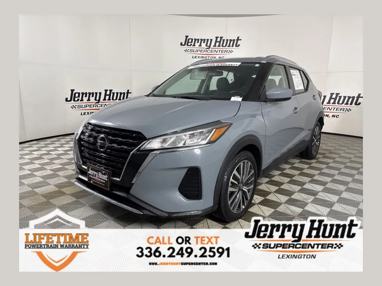 Gray 2021 Nissan Kicks SV for sale in Lexington, NC